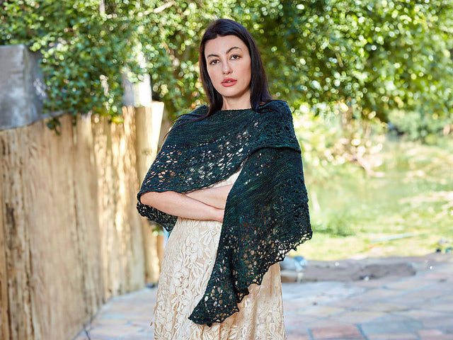 Waldeinsamkeit Shawl