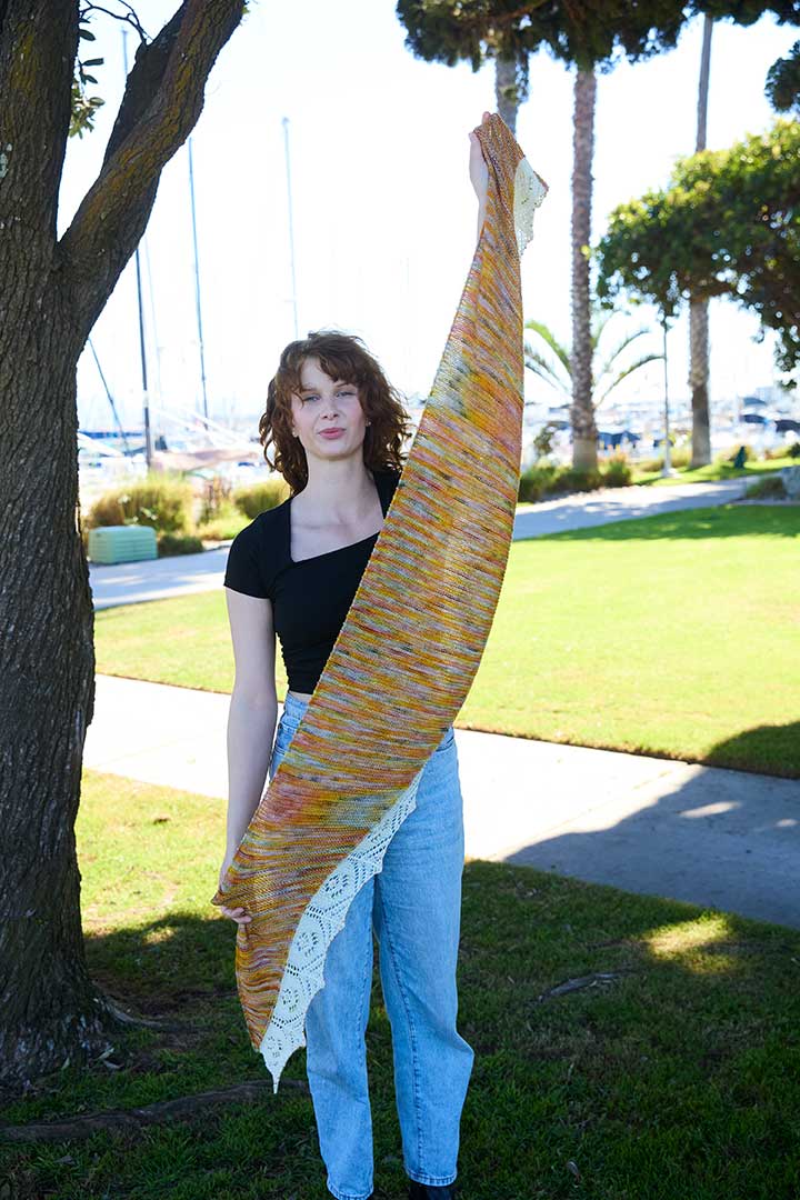 Frescura Shawl Knitting Pattern
