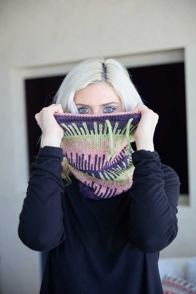Genome Cowl Knitting Pattern