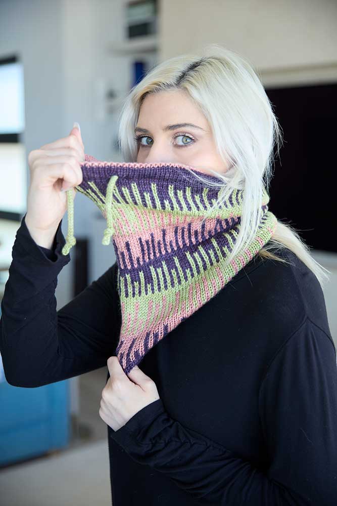 Genome Cowl Knitting Pattern
