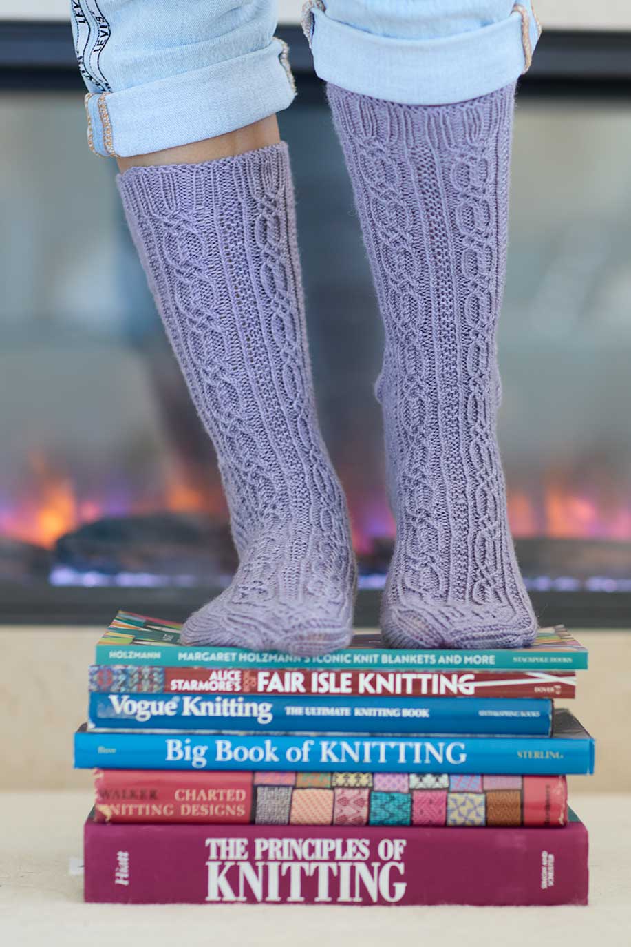 Lorelei Socks Knitting Pattern