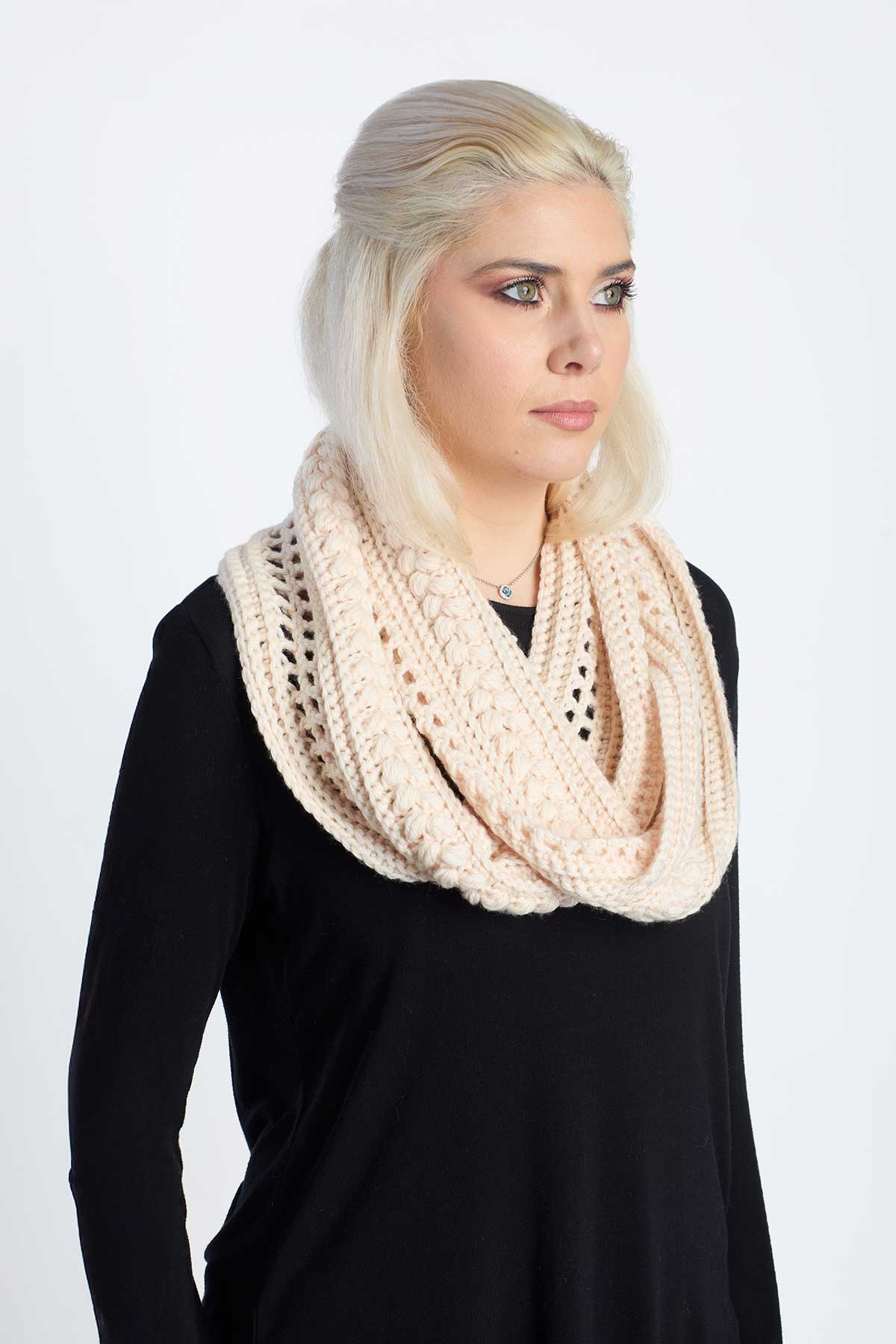 Mosswood Crochet Cowl Pattern